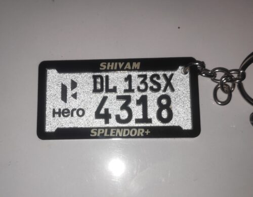 REAL 4D NUMBER PLATE KEYCHAIN photo review